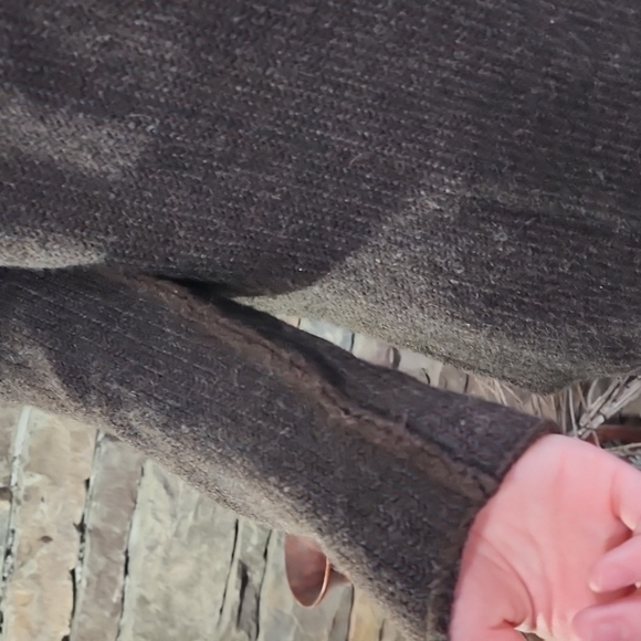 VINCE CASHMERE WOOL ALPACA MIX BLACKET THICK OVERSIZED SWEATER - Picture 12 of 16